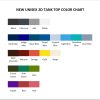 tank top color chart - Clash Royale Merchandise